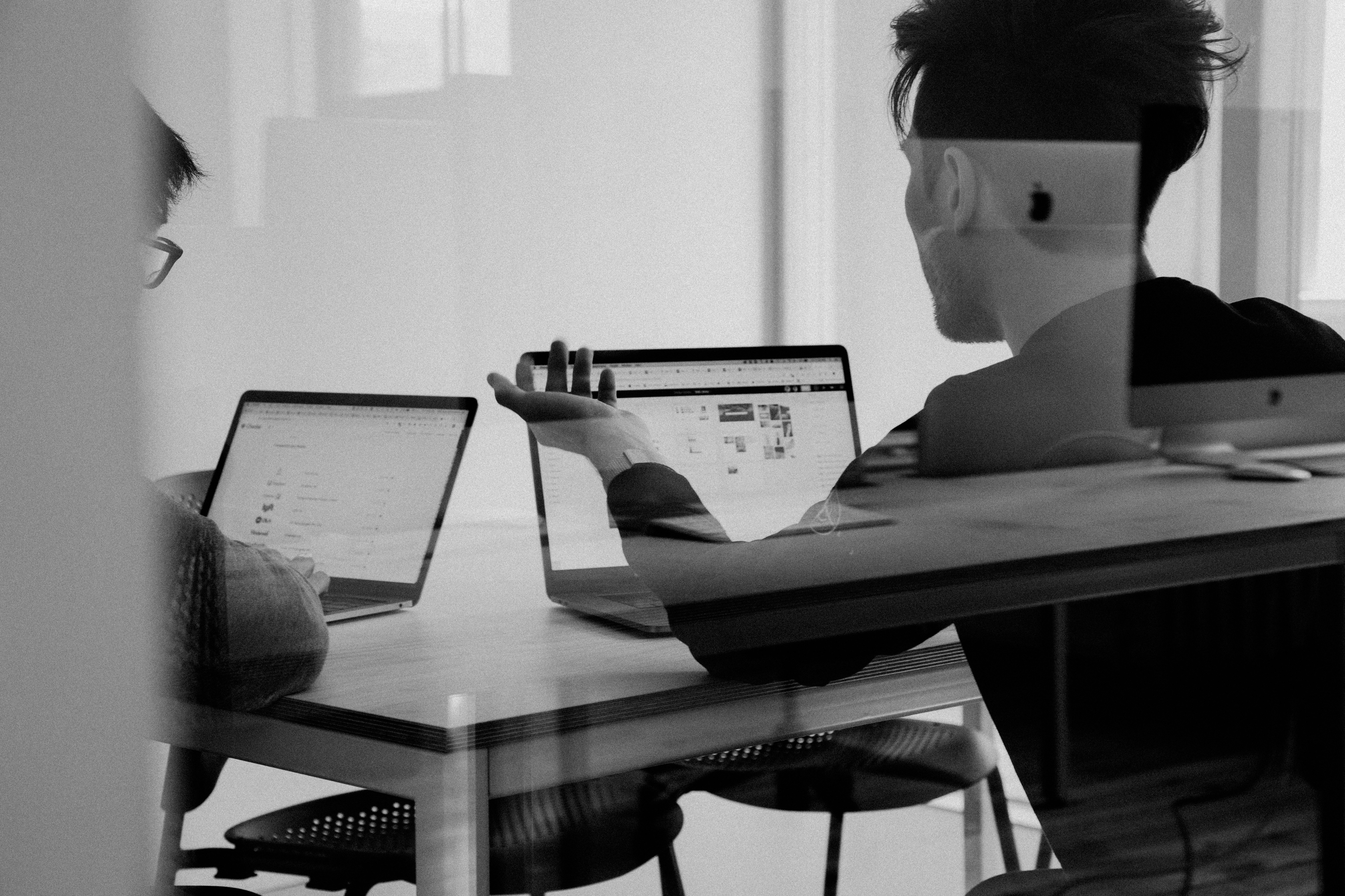 Team member working